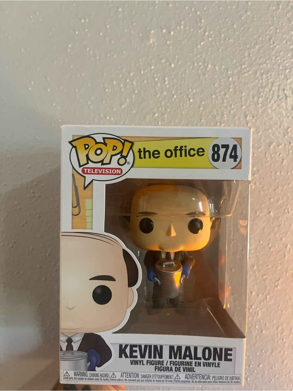 Funko Pop! The Office Kevin Malone Vinyl Figure - Yellow, Black
